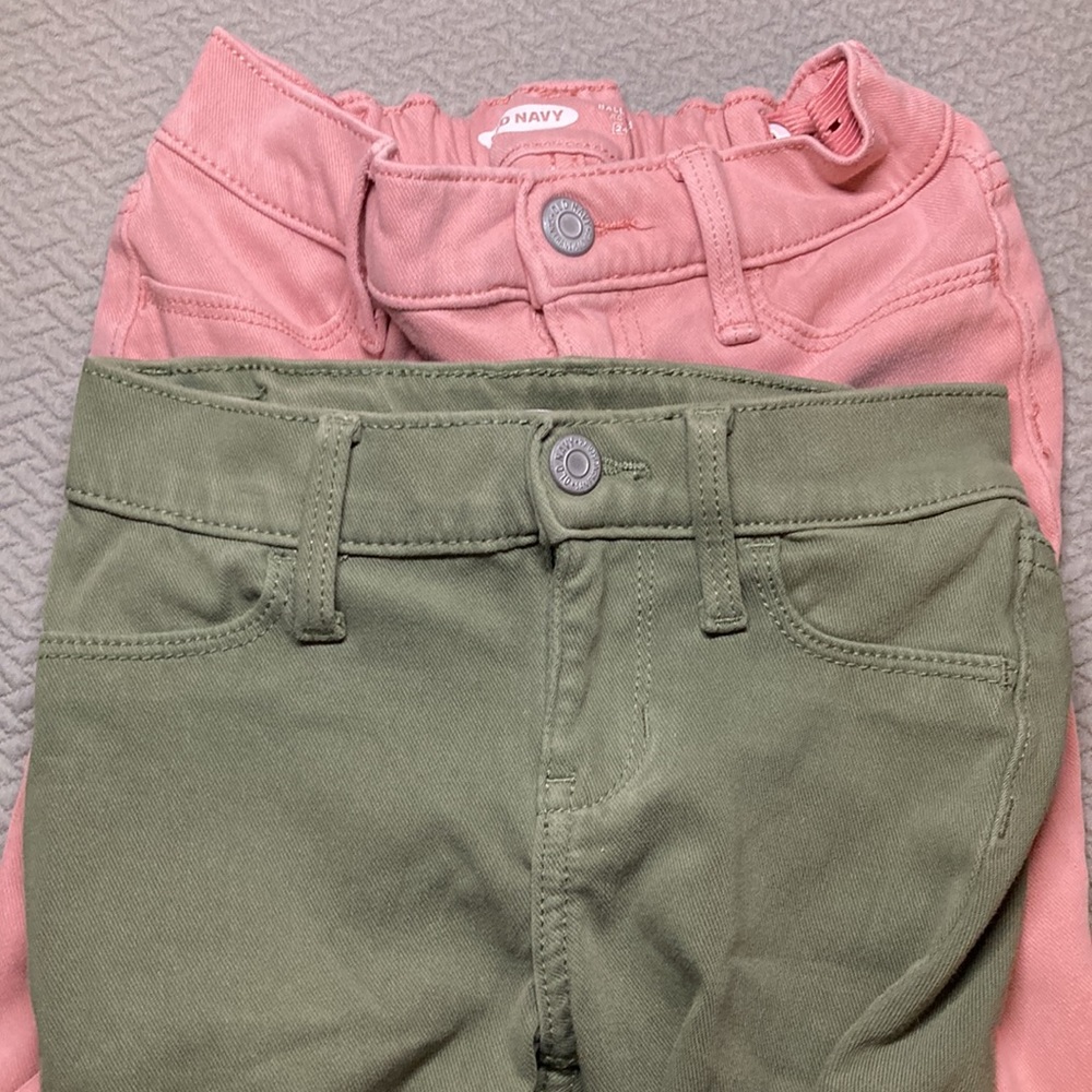 Bundle set of old navy ballerina jeggings size 8